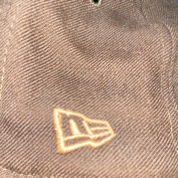 Vintage MLB New Era NY Yankees Fitted Baseball Hat Size 7 3/8 - Picture 7 of 8